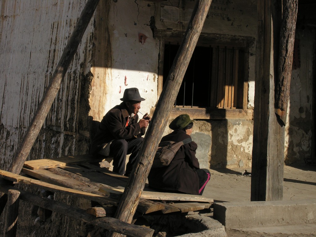 Tibetan couple Tibetan couple